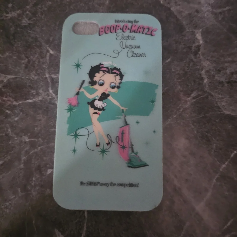 Betty Boop iPhone 8 Case Teal Vintage Retro Character Cover